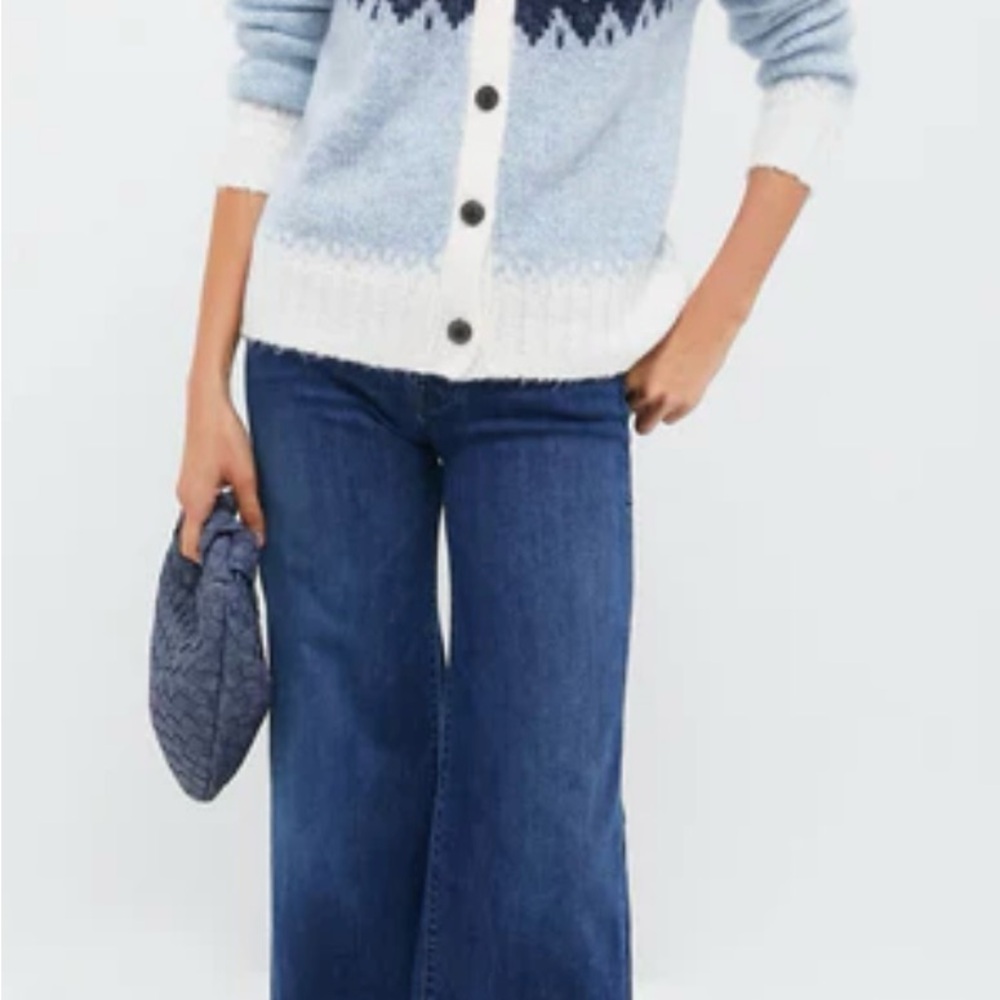 Mother Wide-Leg Jeans
